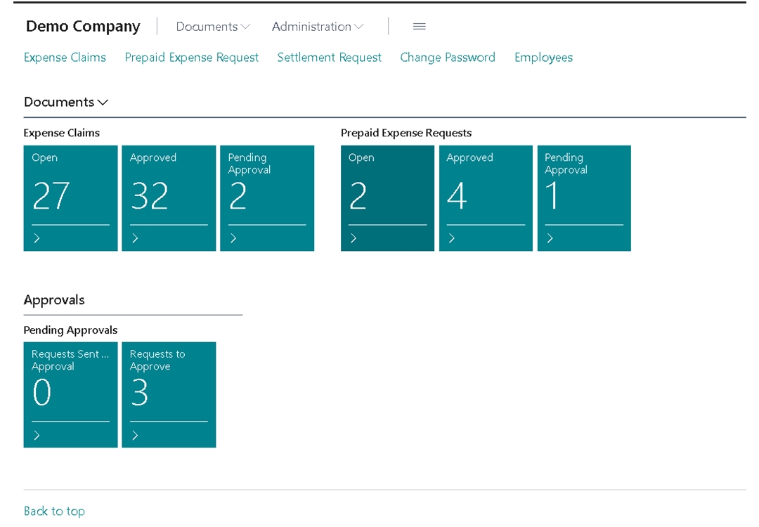 Expense Claim Management Expense Claim Management