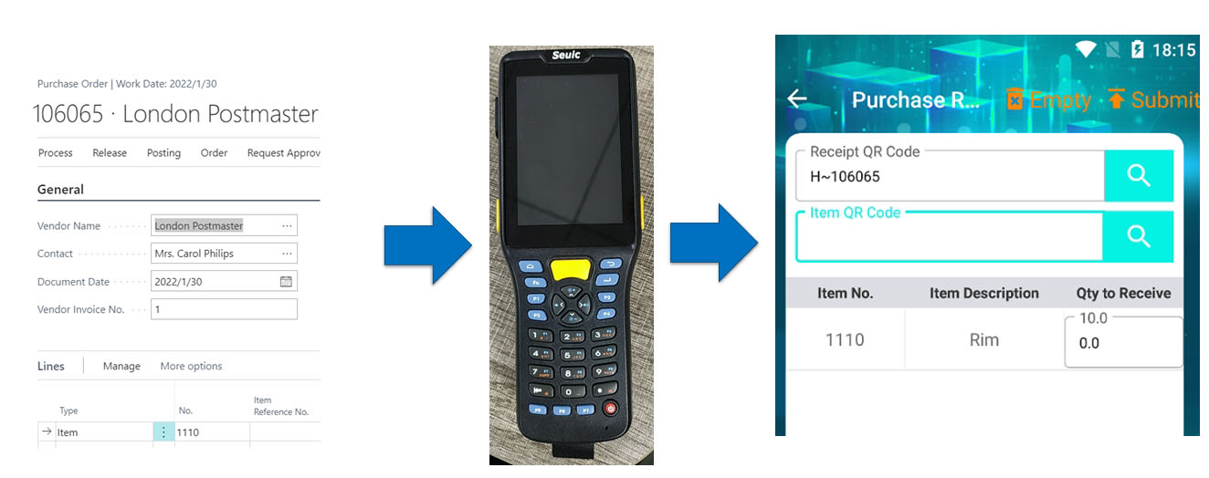WMS Barcode & AGV Robot WMS Barcode & AGV Robot